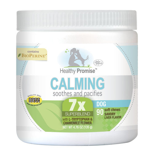 Four Paws Healthy Promise Calming Chews for Dogs 90 Count - Dog