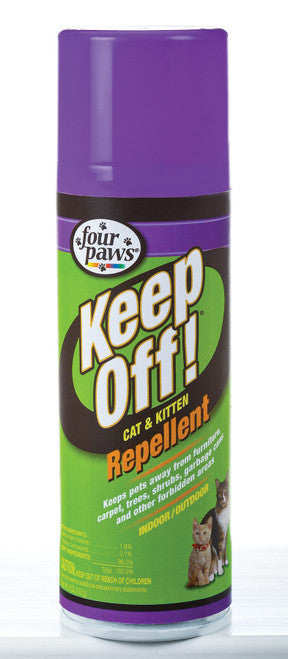 Four Paws Keep Off! Indoor and Outdoor Cat Dog Repellent 6 Ounces