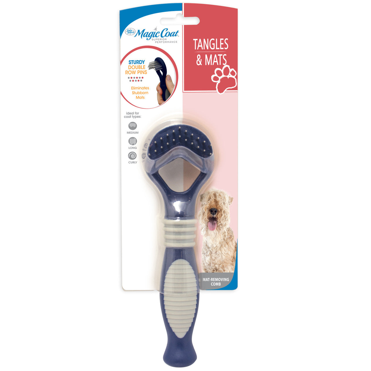 Four Paws Magic Coat Instant Mat and Tangle Removing Comb