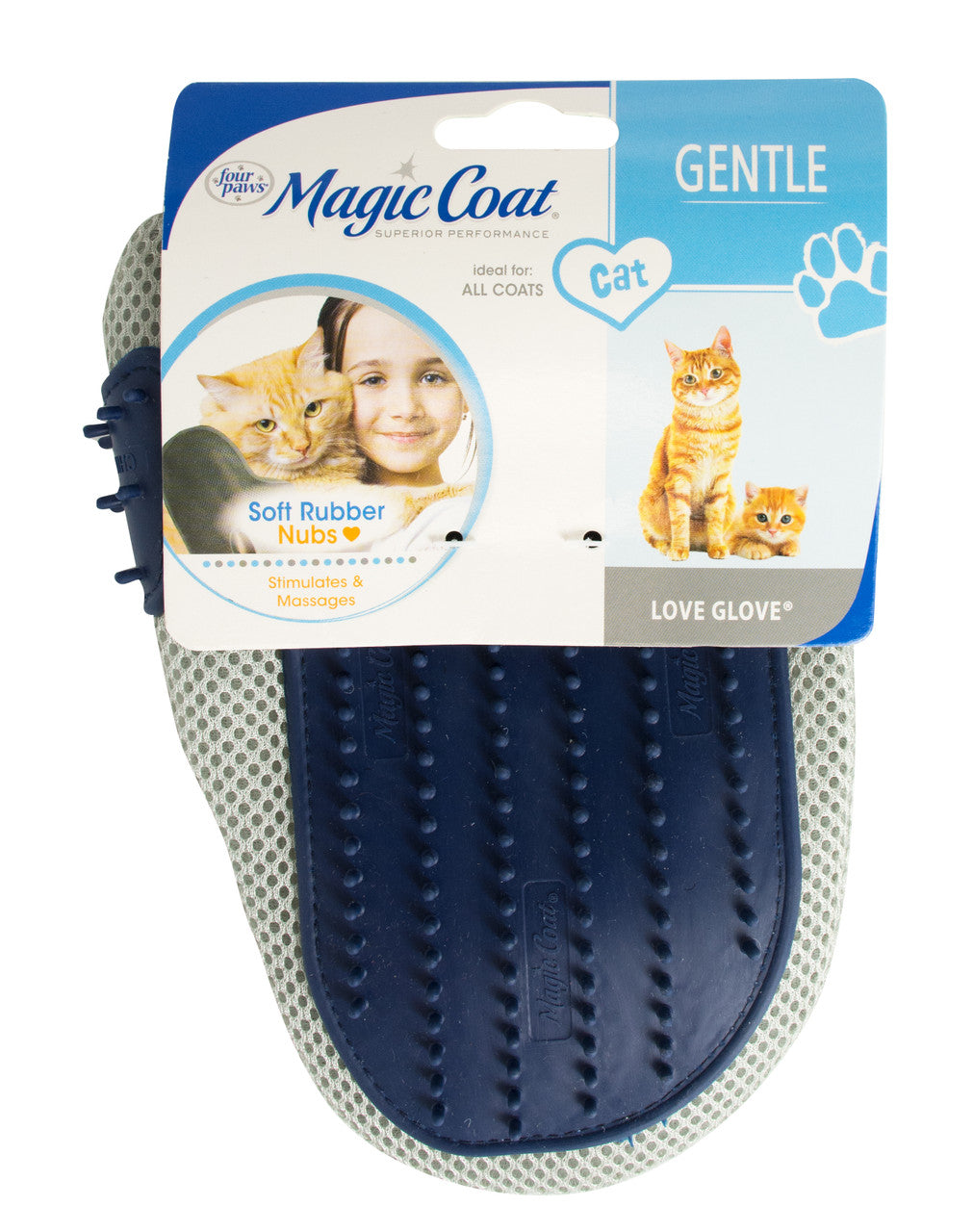 Four Paws Magic Coat Love Glove Grooming Mitt for Cats