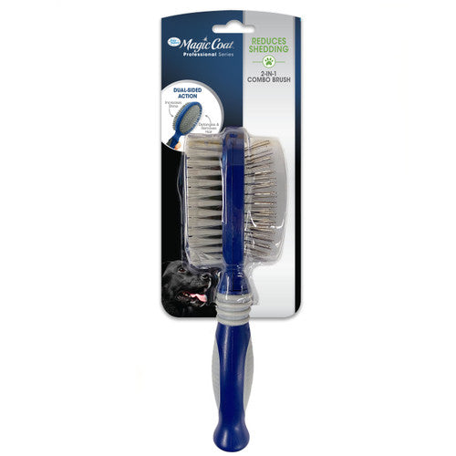 Four Paws Magic Coat Professional Series 2 - in - 1 Combo Pin and Bristle Dog Brush 2 in 1 One Size