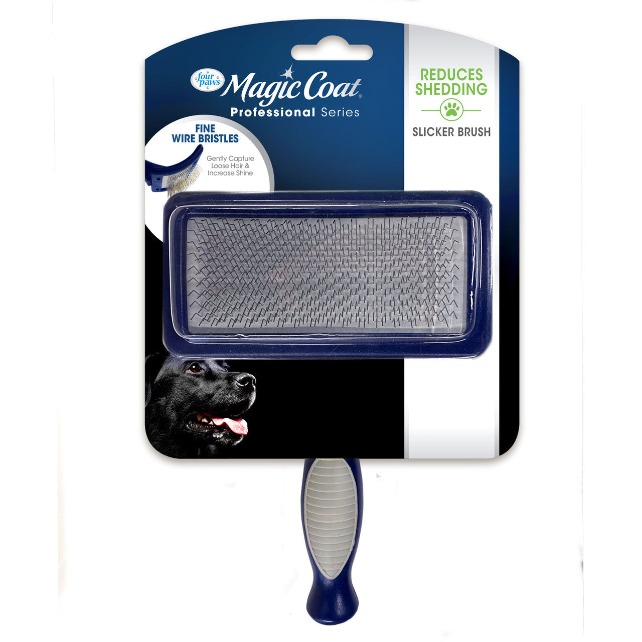 Four Paws Magic Coat Professional Series Slicker Brush for Dogs Medium/Large