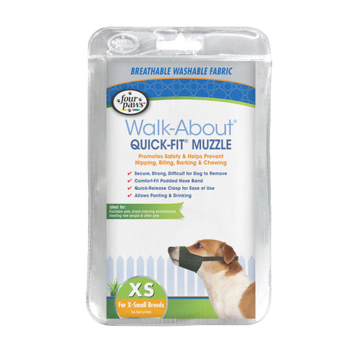 Four Paws Walk - About Quick - Fit Dog Muzzle 1 - X - Small