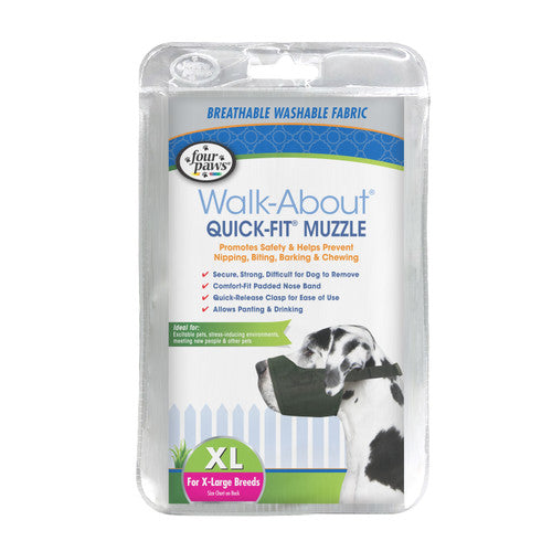 Four Paws Walk - About Quick - Fit Dog Muzzle 5 - X - Large
