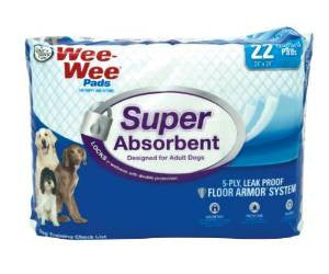 Four Paws Wee Pads Super Absorbent {L - 2} 22ct 24’x24’ - Dog