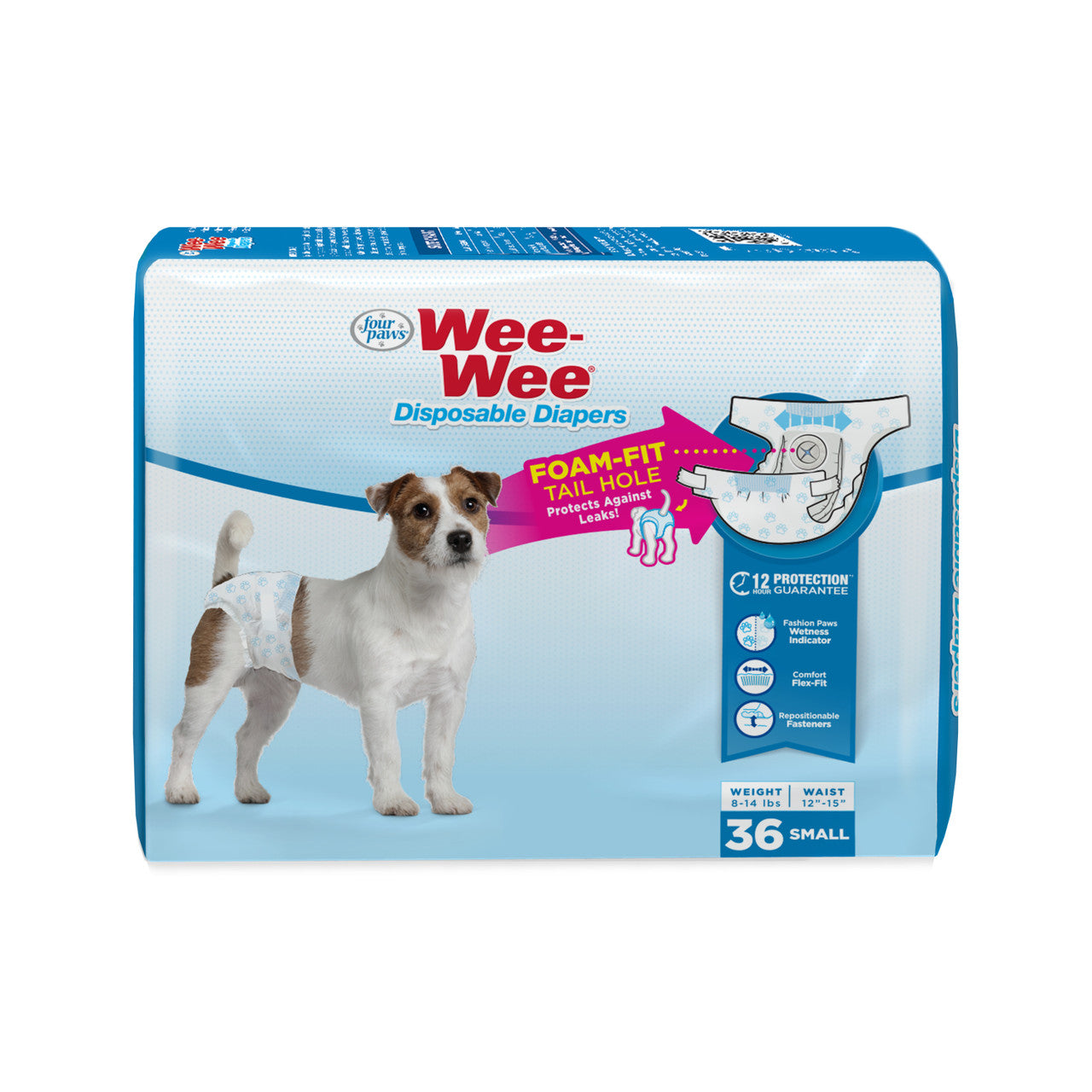 Four Paws Wee-Wee Disposable Dog Diapers Small (36 Count)