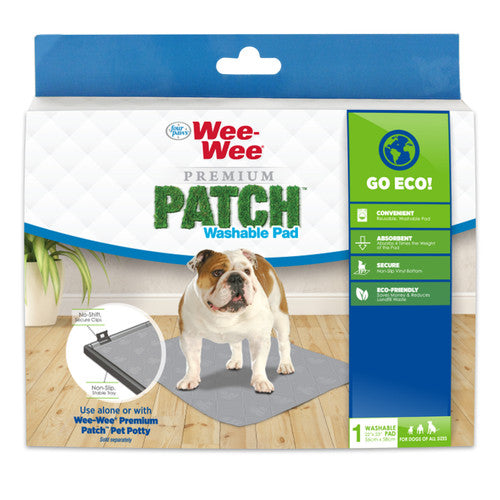 Four Paws Wee - Wee Premium Patch Reusable Pee Pad for Dogs 1 Count Standard 22’ x 23’ - Dog