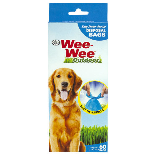 Four Paws Wee - Wee Scented Dog Waste Bags 60 Count