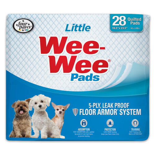 Four Paws Wee - Wee Superior Performance Little Dog Pee Pads 28 Count