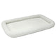 MidWest Homes for Pets QuietTime Bolster Dog Bed White 35In X 54 in 027773004929