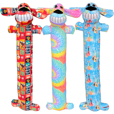Multipet Margaritaville Loofa Dog Toy Assorted Color 12 in 784369563559