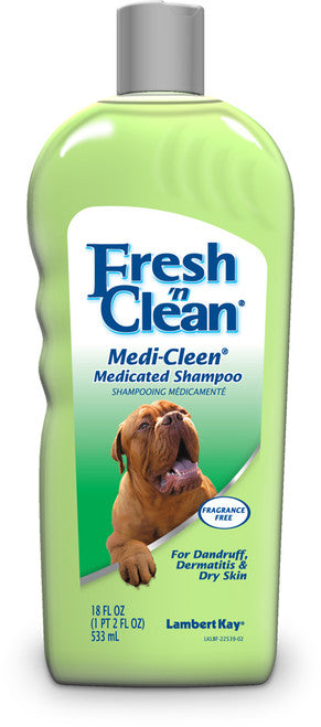 Fresh N Clean Medi - Clean Medicated Shampoo 18 fl. oz - Dog