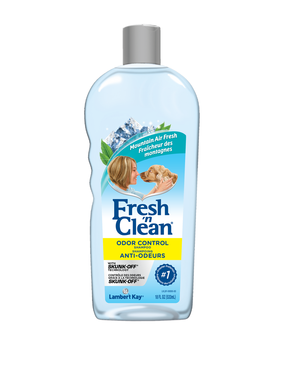 Fresh N Clean Odor Control Shampoo, Mountain Air Fresh 18 fl. oz