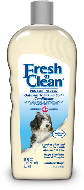 Fresh N Clean Protein Infused Oatmeal Baking Soda Conditioner 18 fl. oz - Dog
