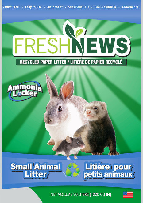 Fresh News Small Animal Litter 20 L - Small - Pet