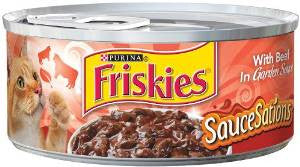 Friskies Extra Chunky Gravy With Beef 24/5.5oz {L - 1}050352 - Cat