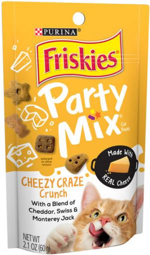Friskies Party Mix Cheese Craze 10/2.1oz {L + 1}050419 - Cat