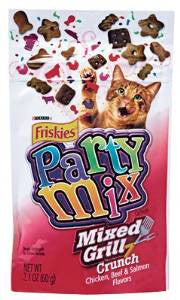 Friskies Party Mix Mixed Grill 10/2.1oz {L+1} 050409 050000237951