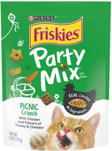 Friskies Party Mix Picnic Crunch 6/6z {L - 1} 050780 - Cat