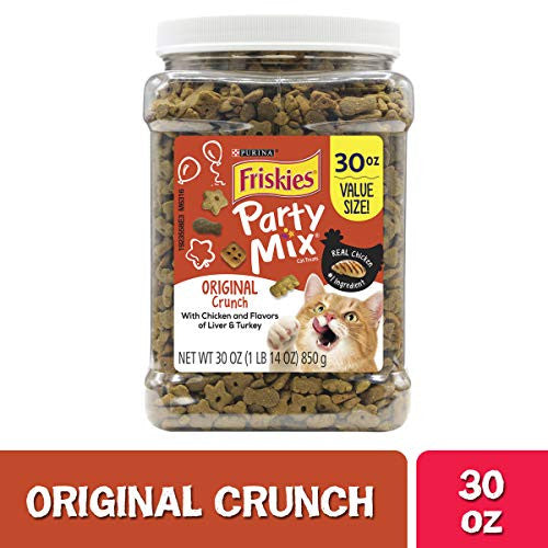 Friskies Partymix Crunch Original Canister 3/30oz {L+1} 050578 050000500413