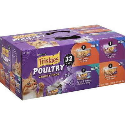 Friskies Poultry Variety 4 - 8/5.5Z {L + 1} 050233 - Cat