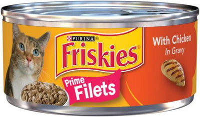 Friskies Prime Filet Chicken & Gravy 24/5.5oz {L-1} 050255 050000170180