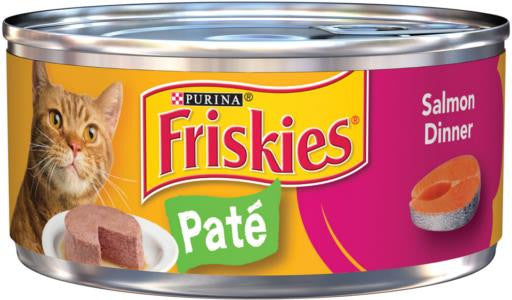 Friskies Salmon Dinner Pate 24/5.5OZ {L-1} 050285 050000423347