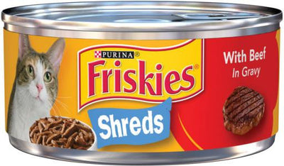 Friskies Shredded Beef 24/5.5OZ {L-1} 050245 050000103645