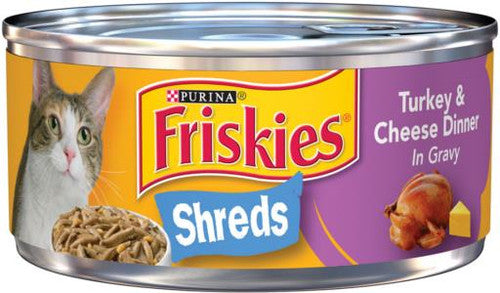 Friskies Shredded Turkey & Cheese 24/5.5OZ {L - 1} 050311 - Cat