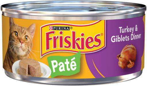 Friskies Turkey & Giblets Pate 24/5.5OZ {L-1} 050263 050000421848