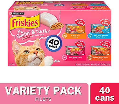 These tasty pate recipes feature nutritious real meat, and are packed with everything your cat needs to stay looking and feeling his best, like protein, antioxidants and healthy omegas. Plus, the formula is enhanced with vitamins, minerals and essential taurine for nose-to-tail well-being in every bite. Since its made with plenty of moisture, it also helps keep your pal hydrated while helping support urinary health. So open up the easy pull tab and turn mealtime into yum time.