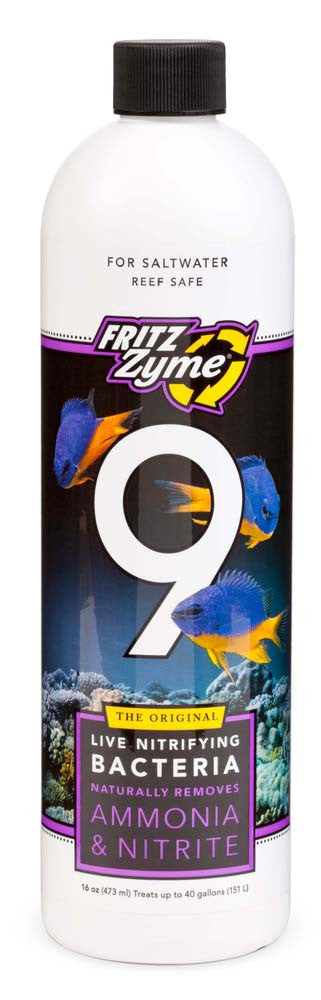 Fritz FritzZyme 9 Saltwater Live Nitrifying Bacteria 16 fl. oz