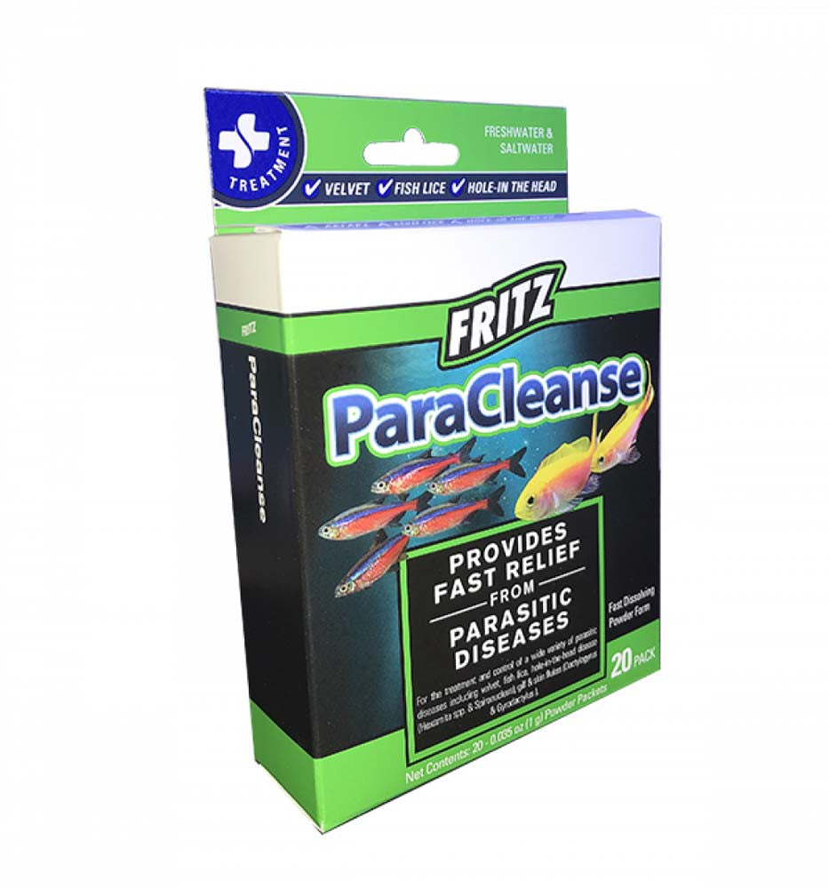 Fritz ParaCleanse Parasitic Fish Medication 20 Count (D)