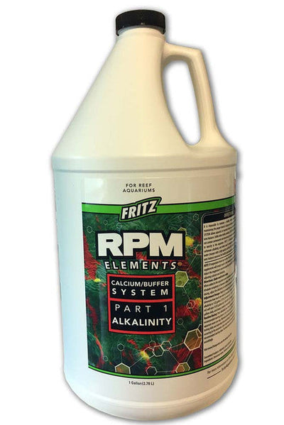 Fritz RPM Elements Calcium/Buffer System Part 1 Alkalinity Supplement gal - Aquarium