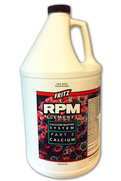 Fritz RPM Elements Calcium/Buffer System Part 2 Calcium Supplement 1 gal - Aquarium