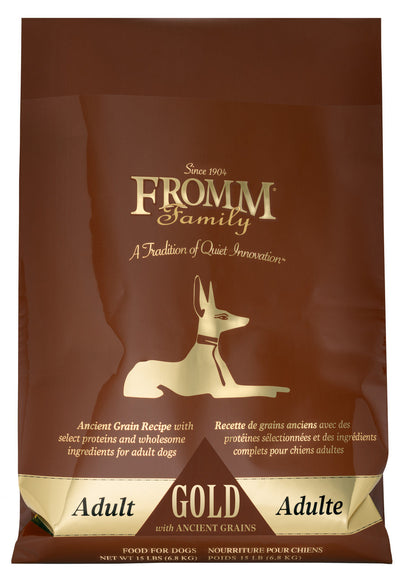 Fromm Adult Gold with Ancient Grains Dog Food 15 lb