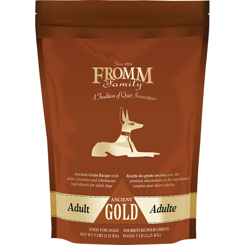 Fromm Adult Gold with Ancient Grains Dog Food 5 lb