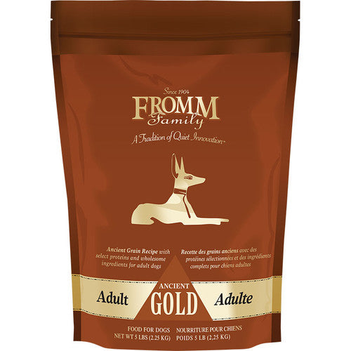 Fromm Adult Gold with Ancient Grains Dog Food 5 lb