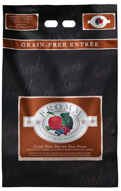 Fromm Four - Star Game Bird Recipe Dog Food 12 lb