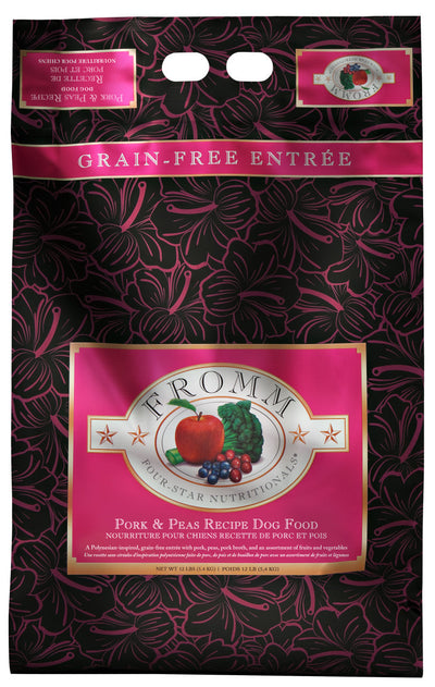 Fromm Four-Star Pork & Peas Recipe Dog Food 12 lb