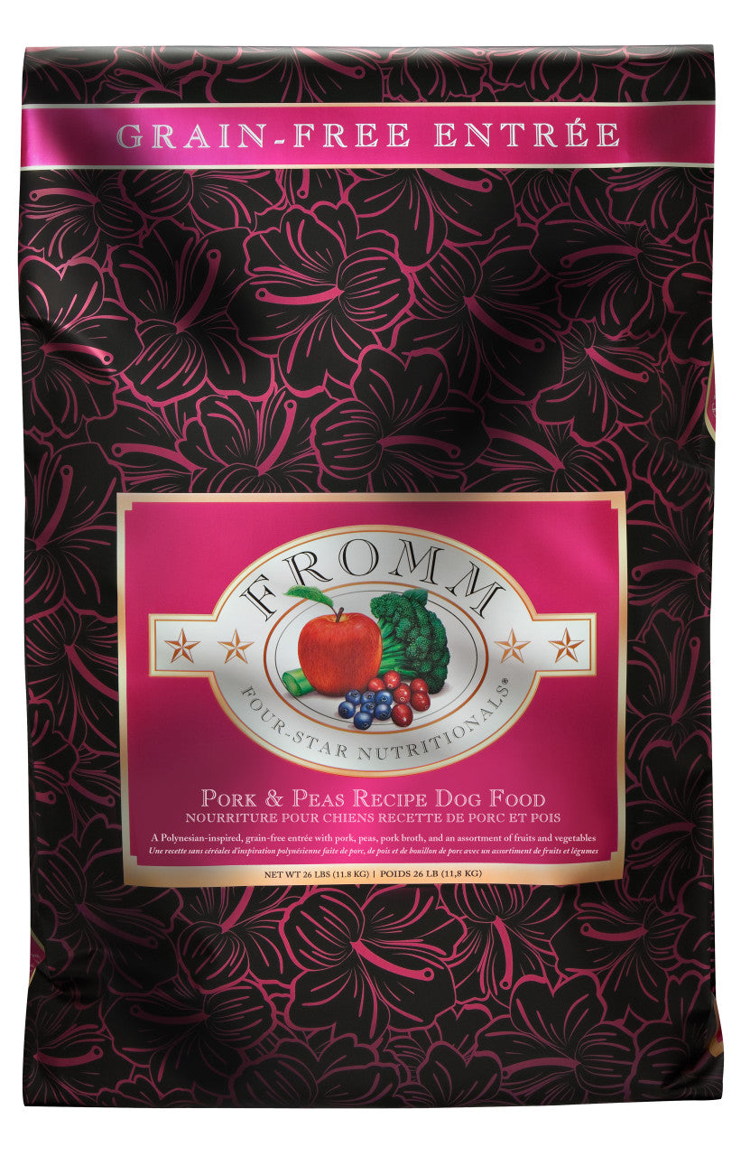 Fromm Four-Star Pork & Peas Recipe Dog Food 26 lb