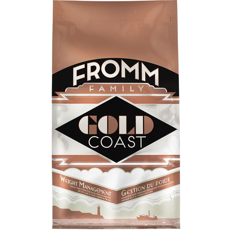 Fromm Dog Gold Grain Free Coast Weight Management 4lb 072705104475