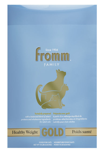 Fromm Healthy Weight Gold Cat Food 10 lb