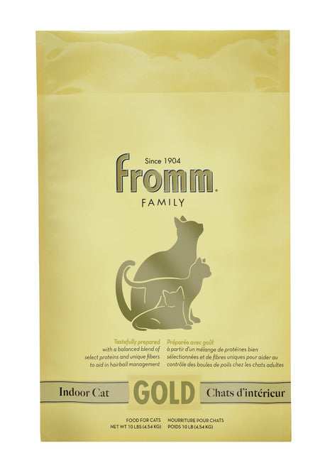Fromm Indoor Cat Hairball Control Gold Food 10 lb