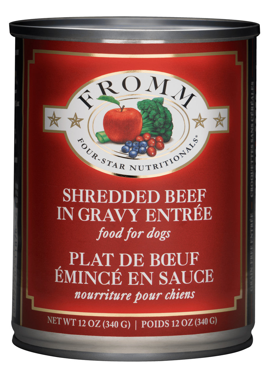 Fromm Shredded Beef in Gravy Entree 12 oz