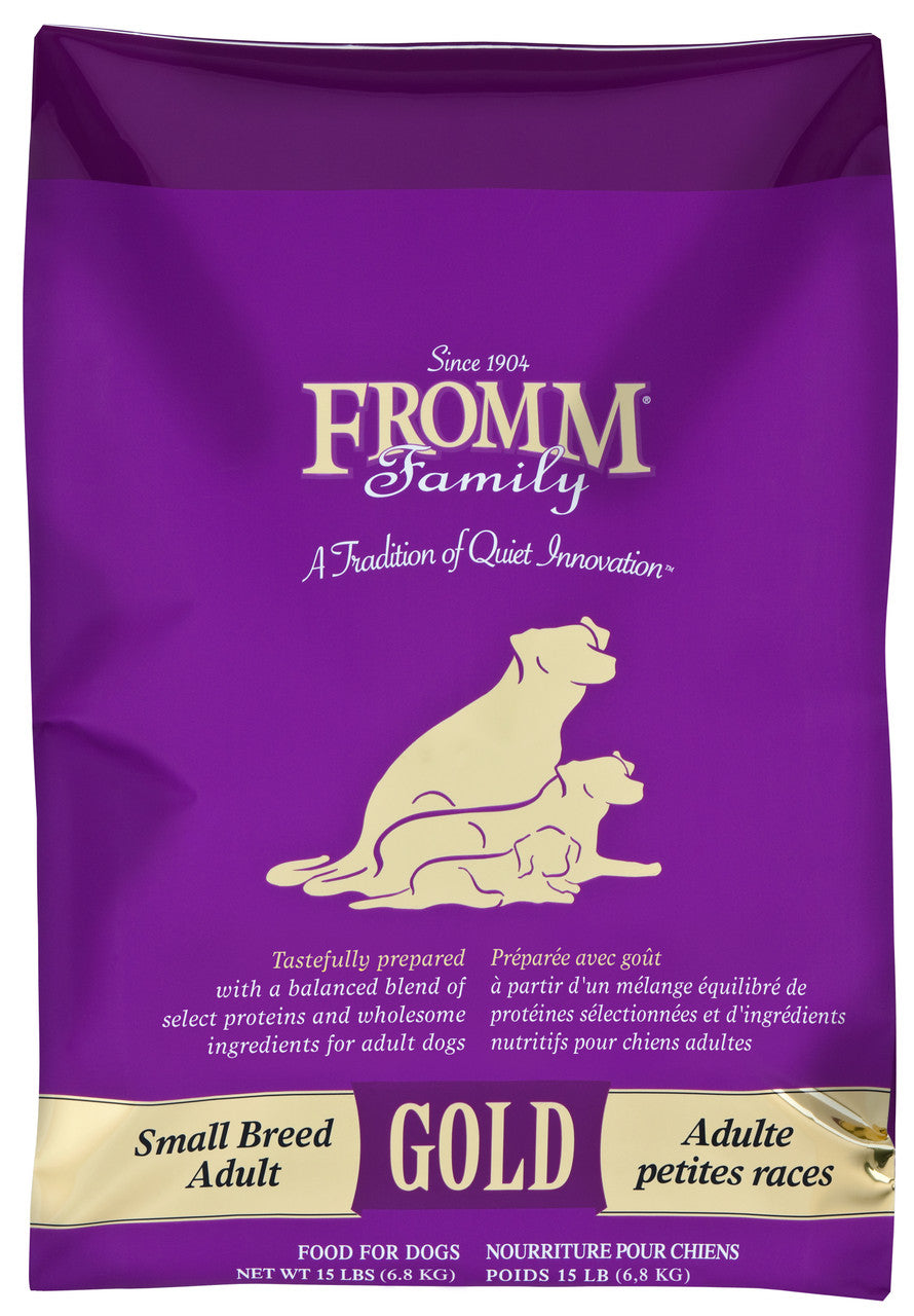 Fromm Small Breed Adult Gold Dog Food 15 lb