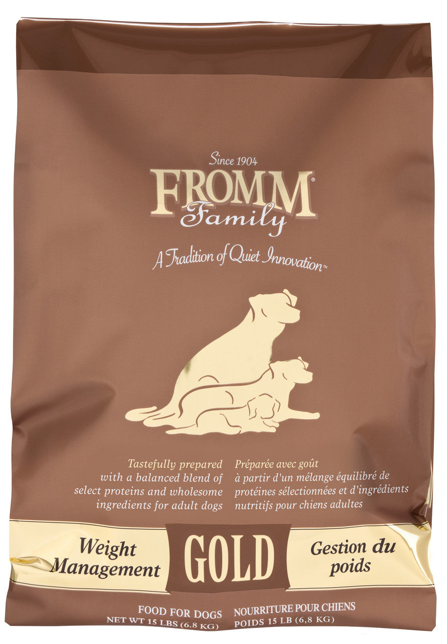 Fromm Weight Management Gold Dog Food 15 lb