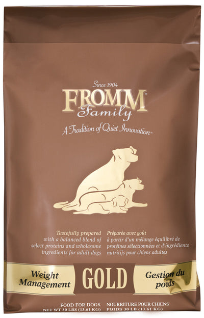 Fromm Weight Management Gold Dog Food 30 lb