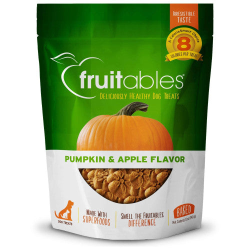 Fruitables Pumpkin Apple Crunchy Treat 8 / 12 oz - Dog
