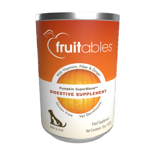 Fruitables Pumpkin Digestive Supplement 15oz - Dog